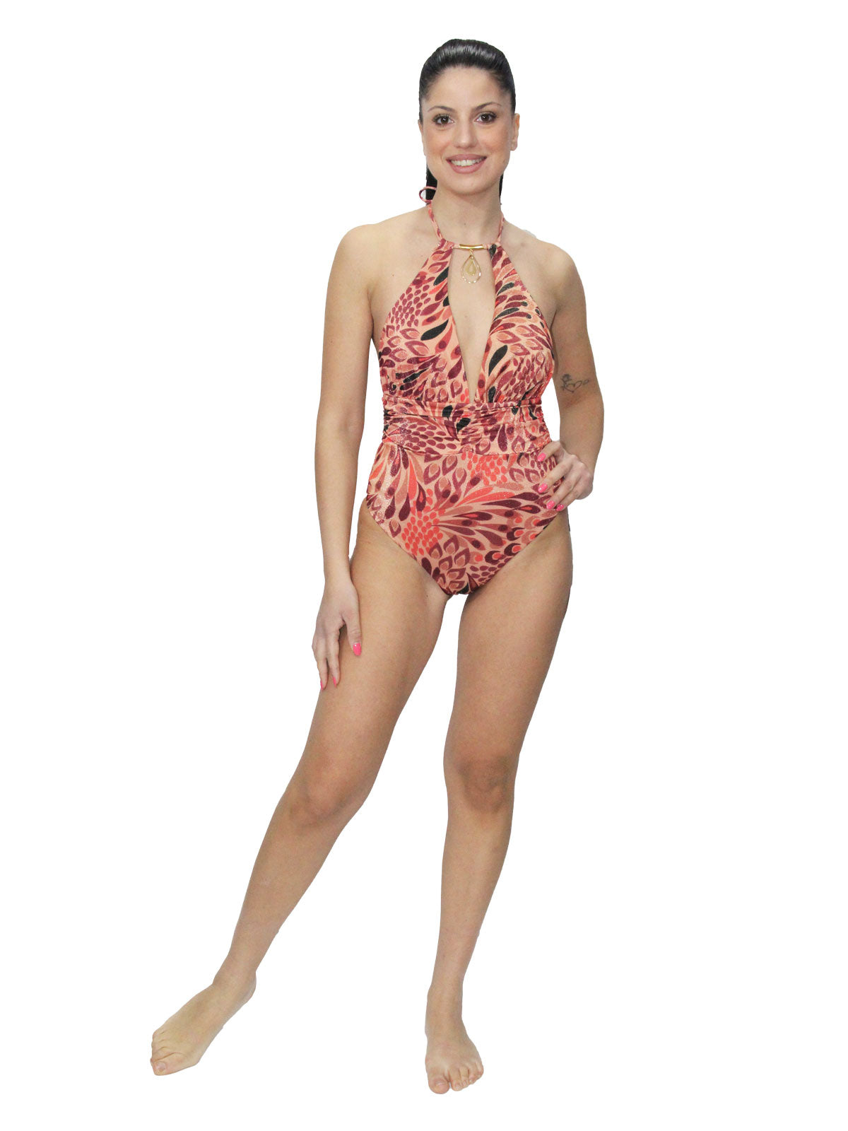 Costume intero Sfoderato senza ferro Donna H138 Huitre