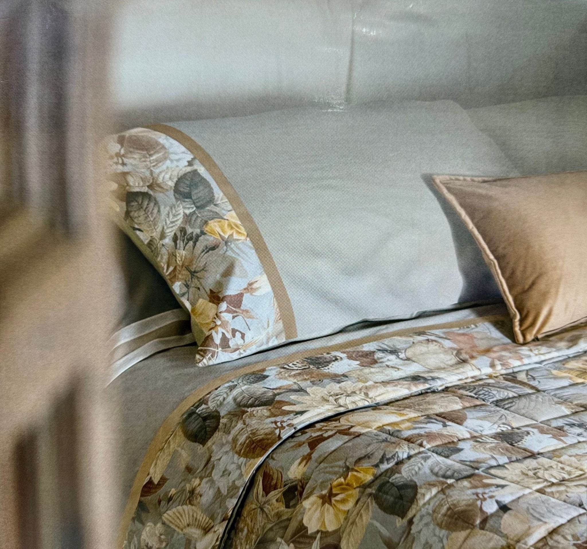 Lenzuola Stampato Biancheria Protea Cpl Flanella Fazzini - evabiancheria