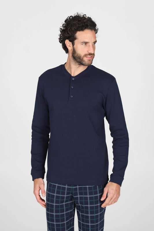 Pigiama Serafino Uomo Nicosia JAL410 Julipet - evabiancheria