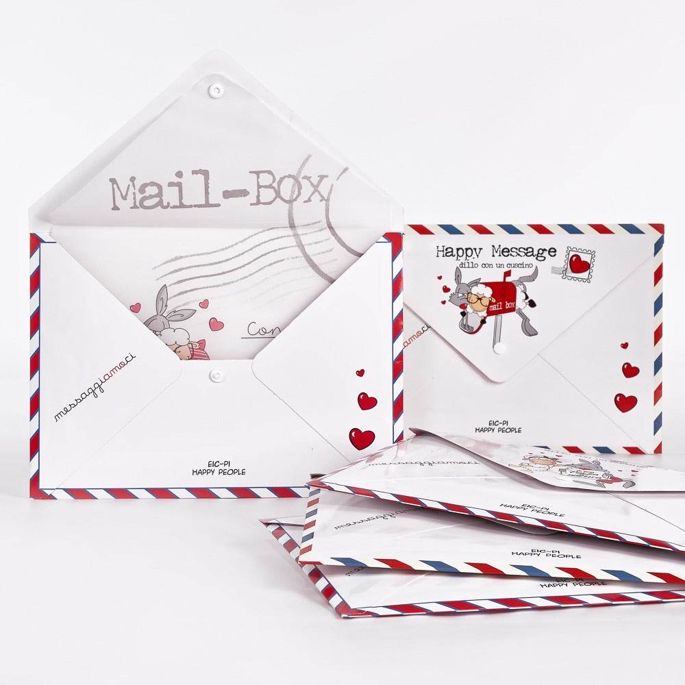 Federa Stampato Biancheria Fantafedere Mi hai rubato il cuore Happy People - evabiancheria