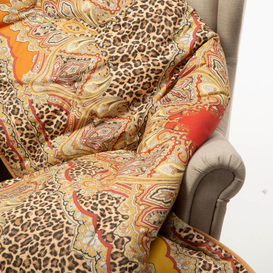 Scaldotto 130x170 Biancheria Leopard Scaldotto Caleffi - evabiancheria