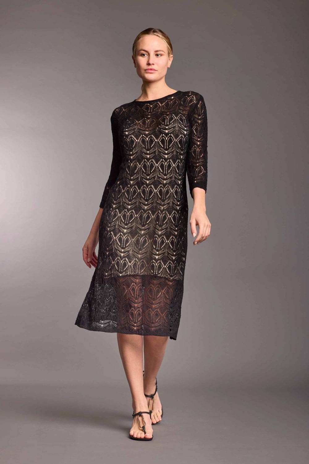 Abito Lungo Donna VI25-009 Vacanze Italiane - evabiancheria