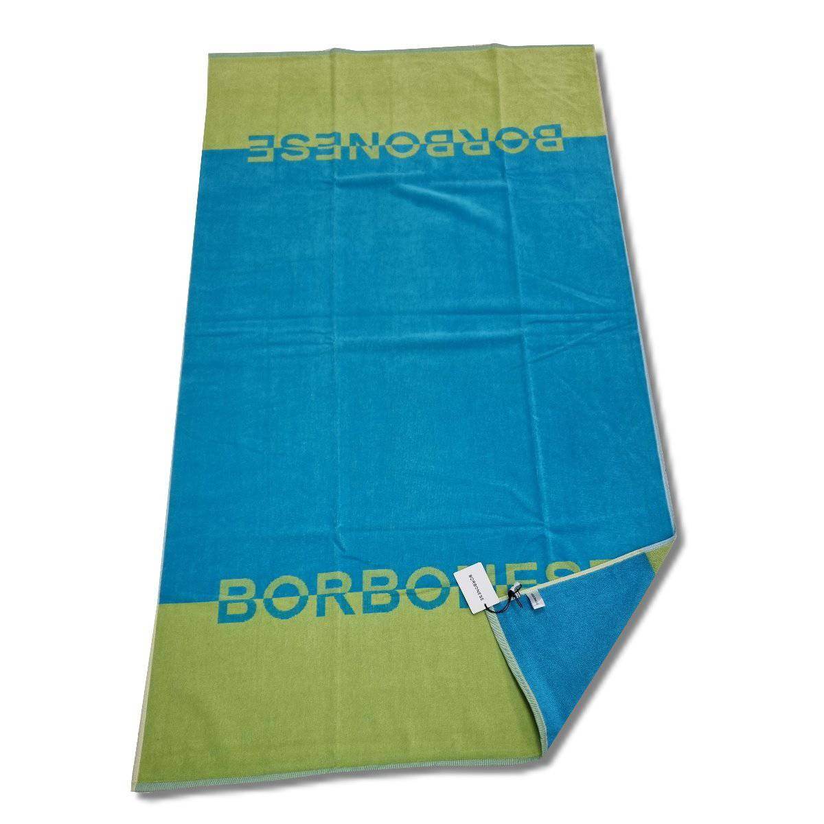 Telo Mare Bicolore Biancheria Trinidad Telo Mare Borbonese - evabiancheria