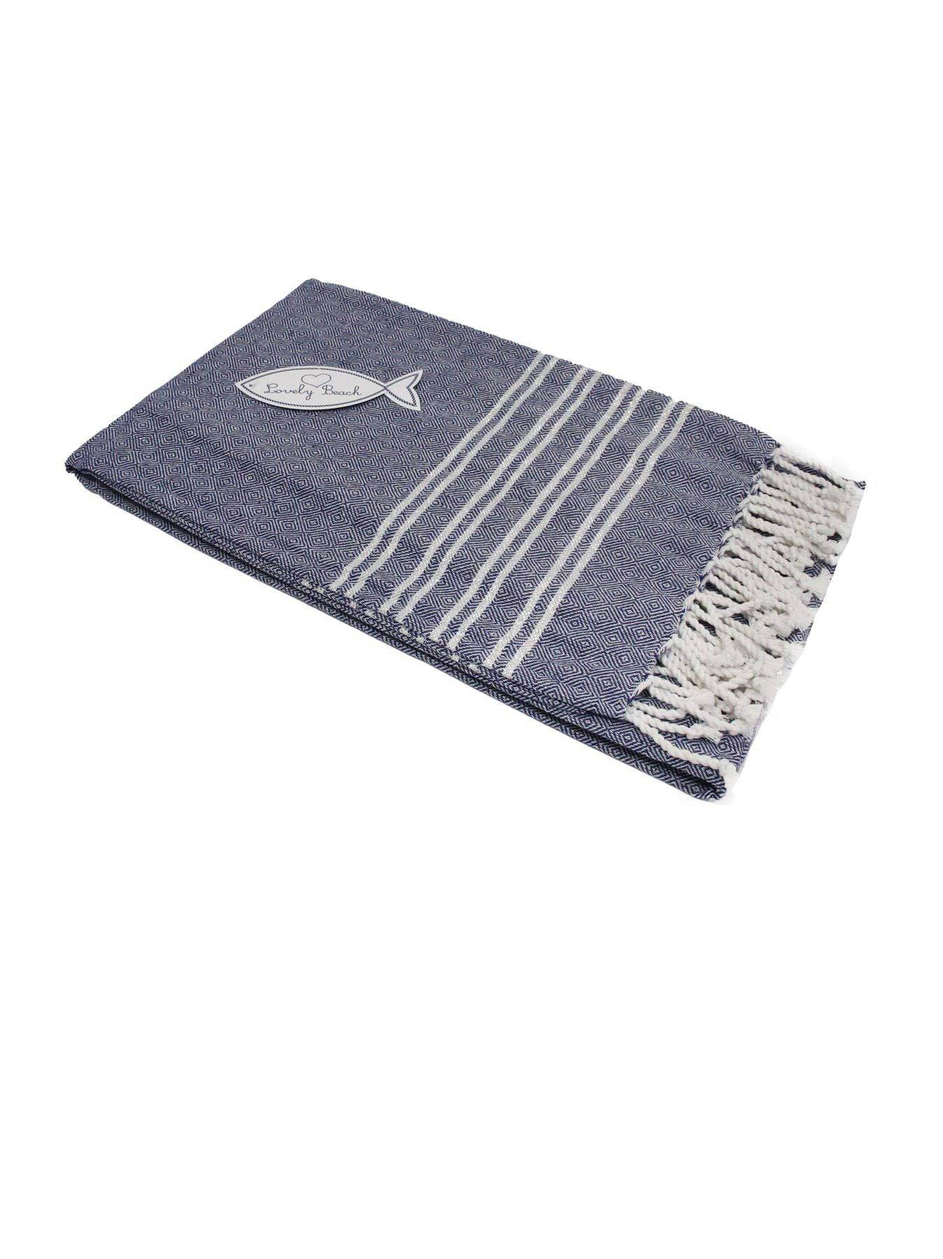 Telo Mare Stampato Unisex Crystal telo mare Lovely Beach - evabiancheria