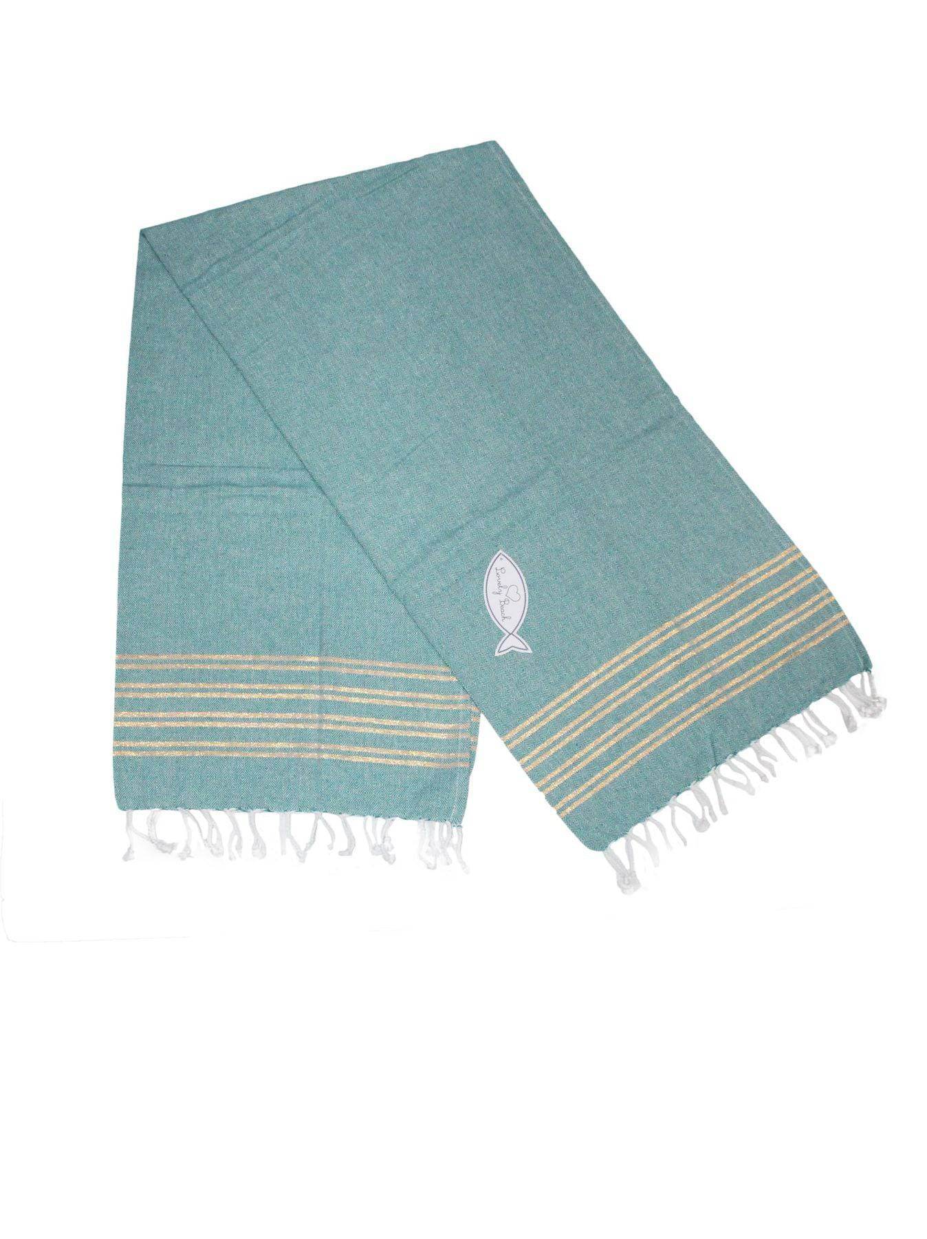 Telo Mare Stampato Unisex Crystal telo mare Lovely Beach - evabiancheria