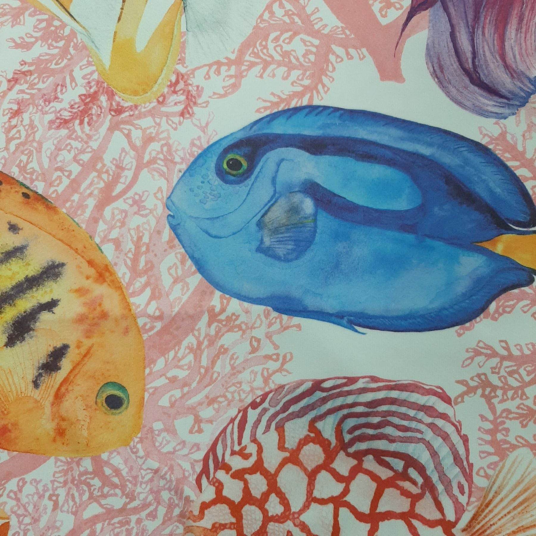 Telo Mare Stampato Unisex Tropicana telo mare Lovely Beach - evabiancheria