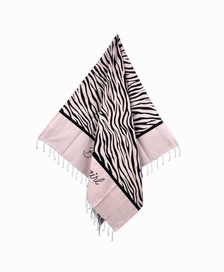 Telo Mare Stampato Unisex Zebra telo mare Lovely Beach evabiancheria