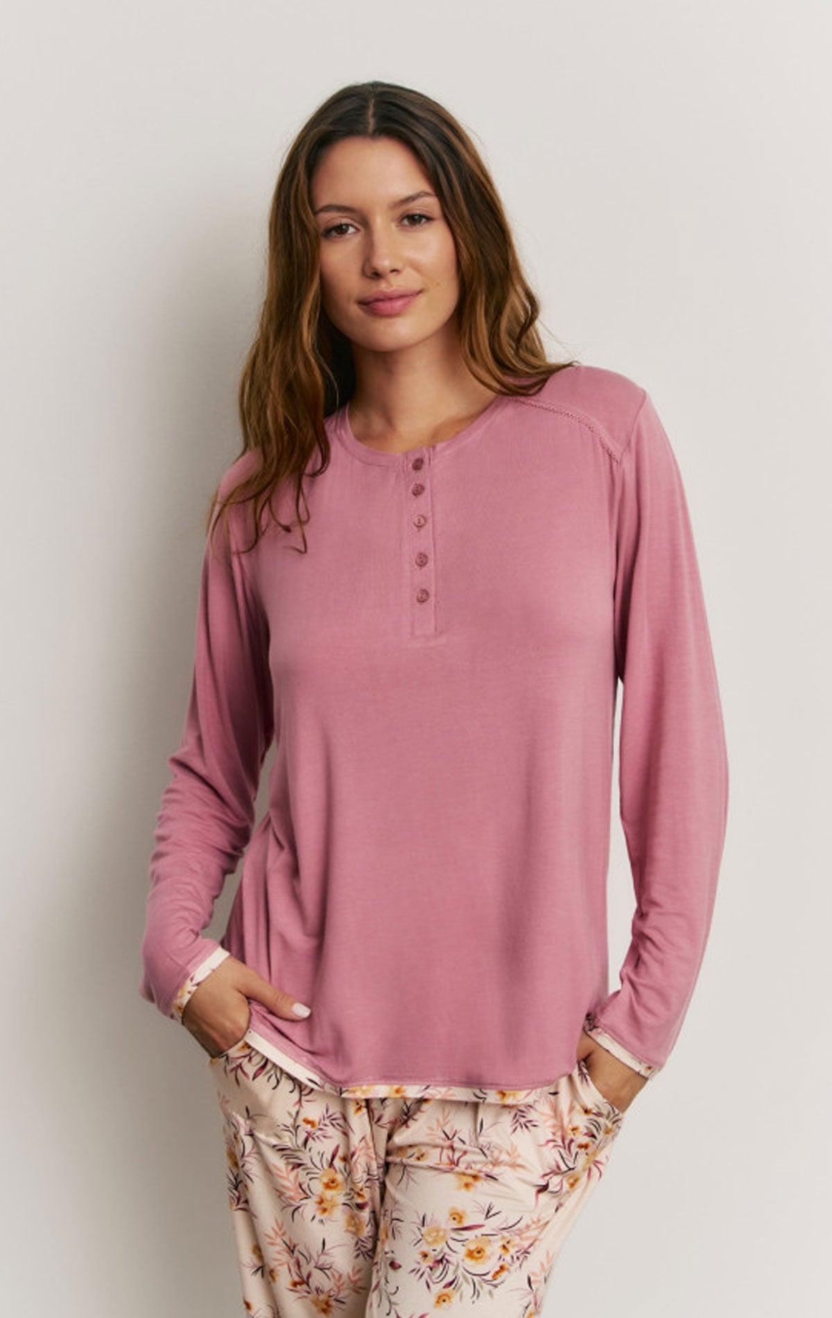Completo pigiama Pigiama +Giacca Donna N21653 Promise