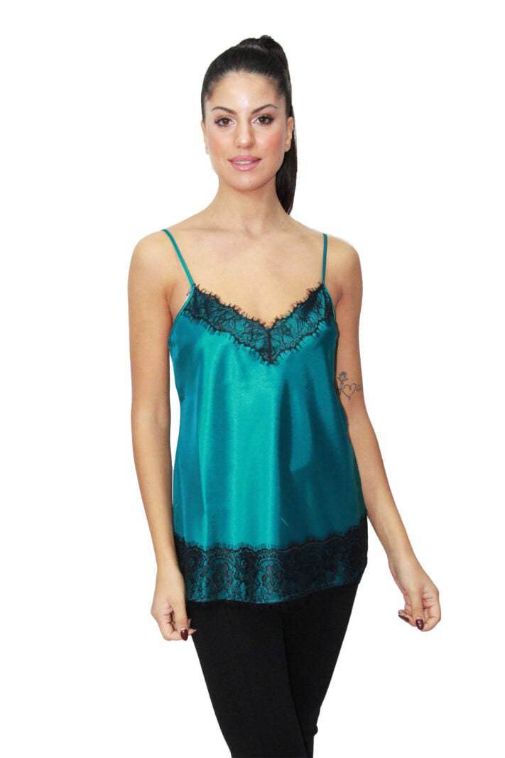 Top Bretellina Donna D1664 Amadine - evabiancheria