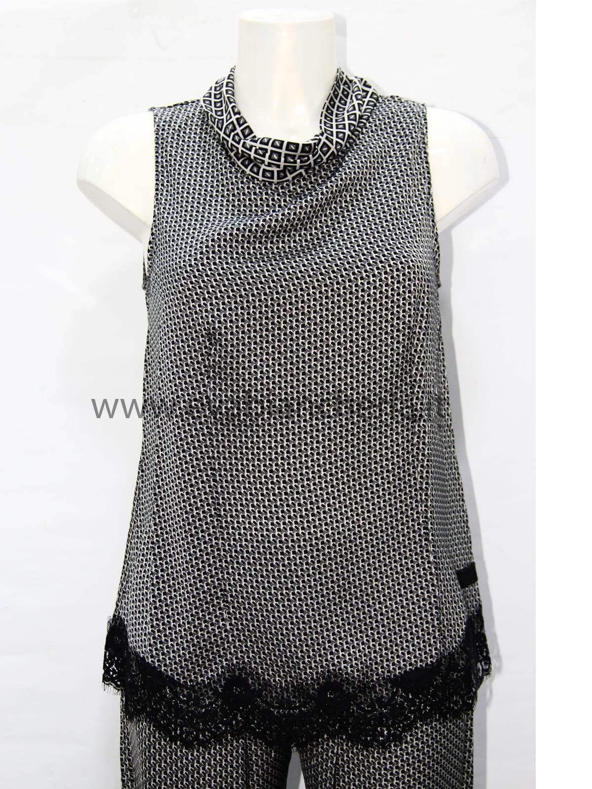 Top Spalla Larga Donna QDD Twinset - evabiancheria