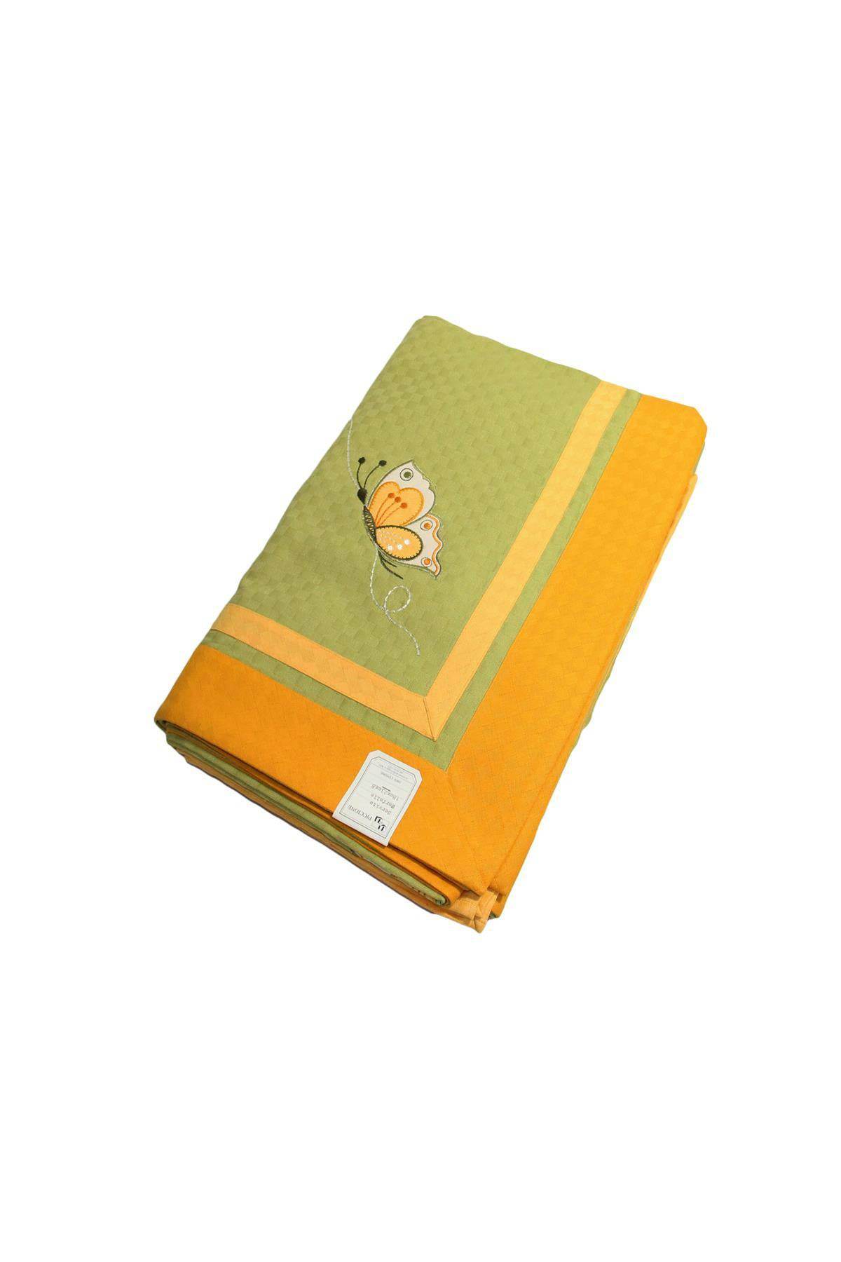 Tovaglia Stampato Biancheria FARFALLA TOVX8 Piccione - evabiancheria