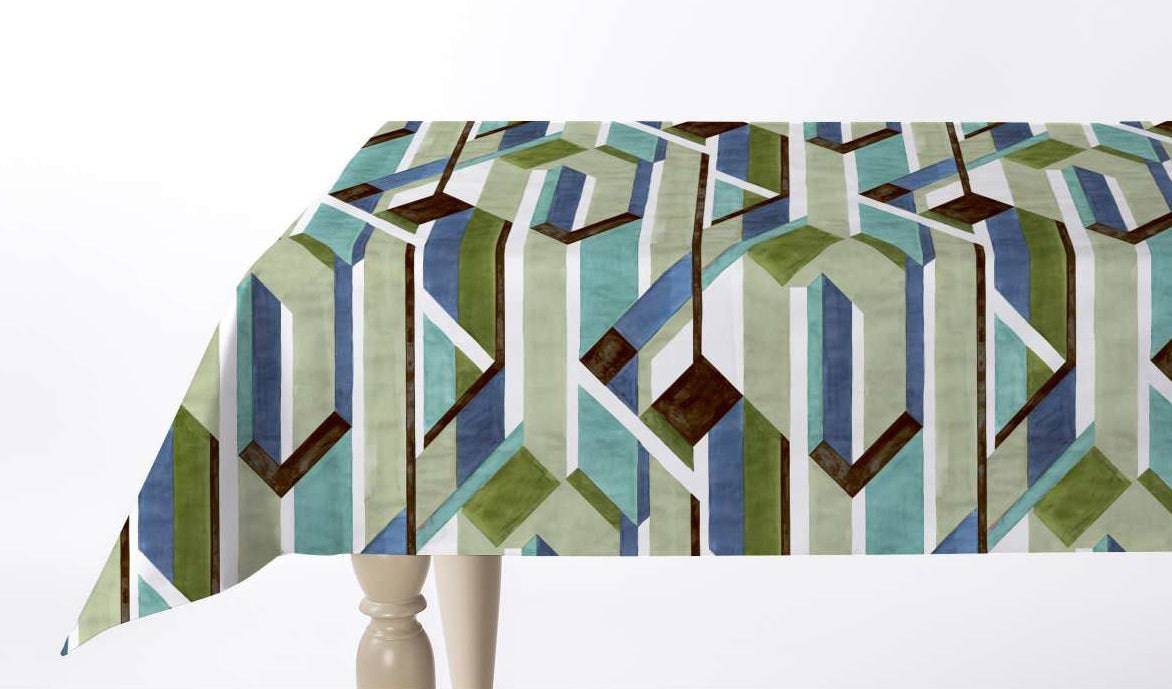 Tovaglia Stampato Tavola Antimacchia P4 Tov6 Mae - evabiancheria