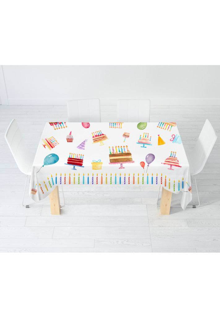 Tovaglia Stampato Tavola BIRTHDAY I Love Sleeping - evabiancheria