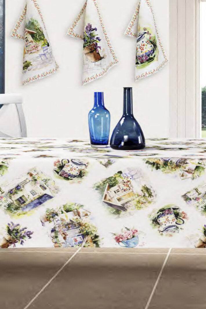 Tovaglia Stampato Tavola CASTAS TOV Bic deco - evabiancheria