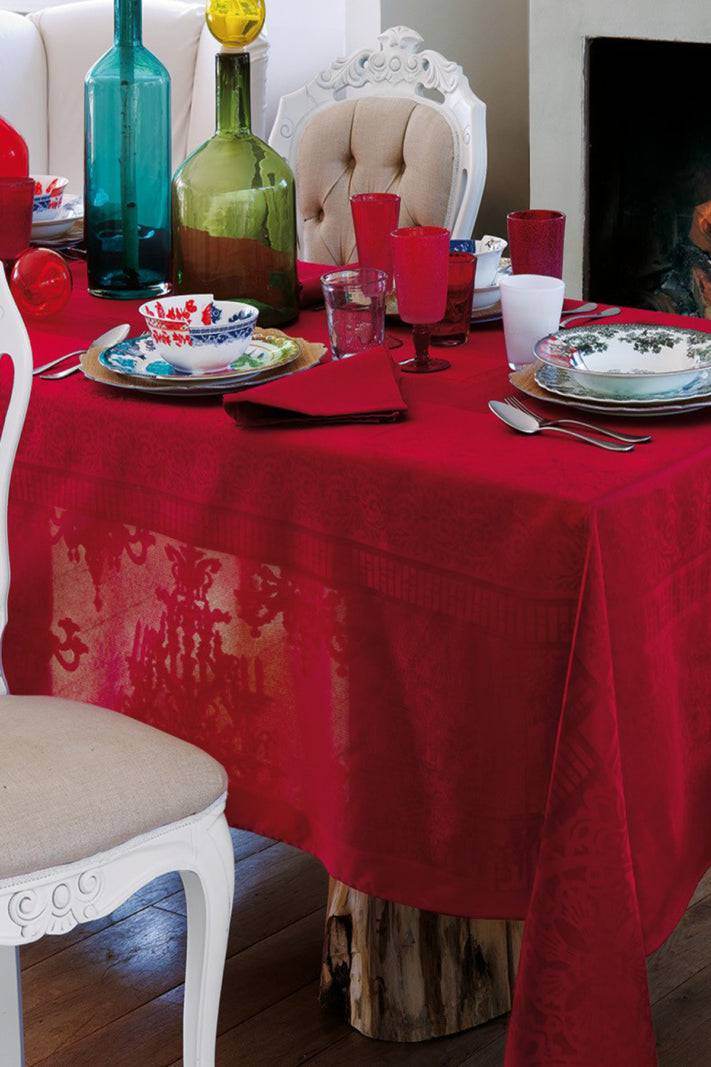 Tovaglia Tinta Unita Biancheria AUBERGINE TOV Fazzini - evabiancheria