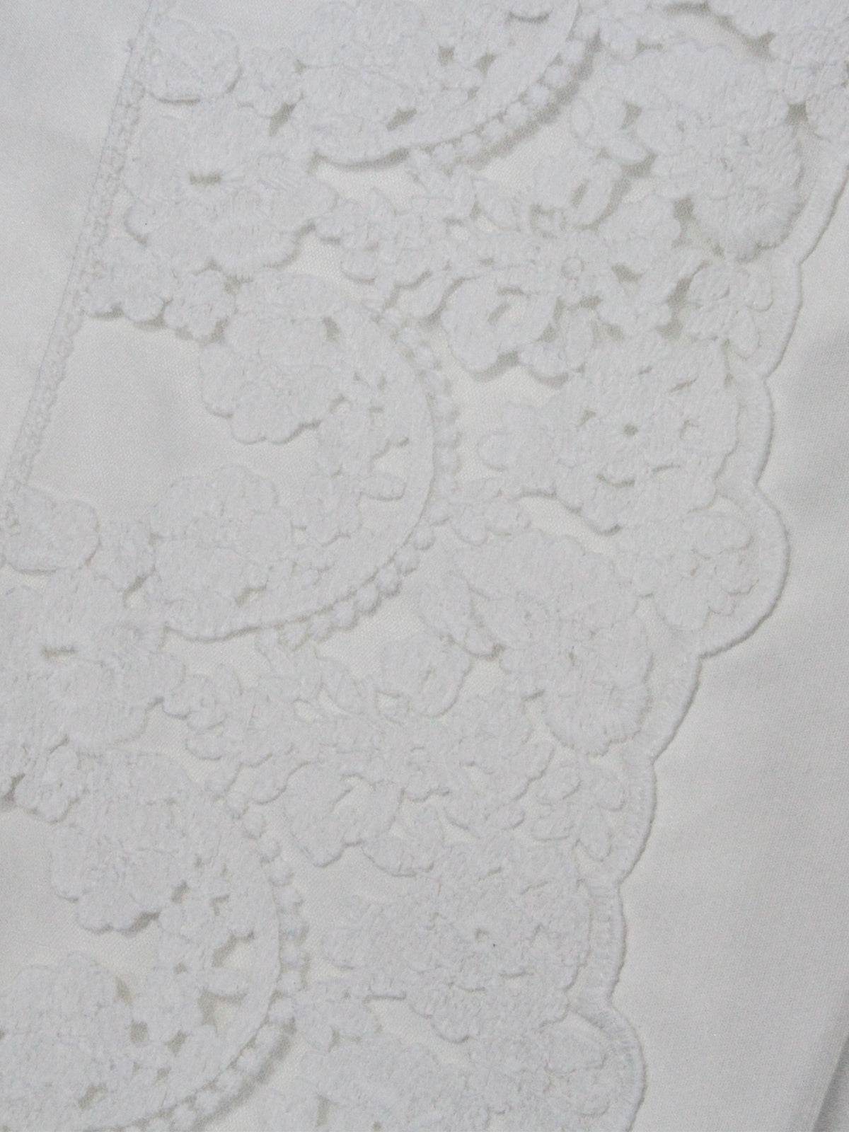 Tovaglia con pizzo Biancheria CRISTAL TOVX12 Agostini - evabiancheria