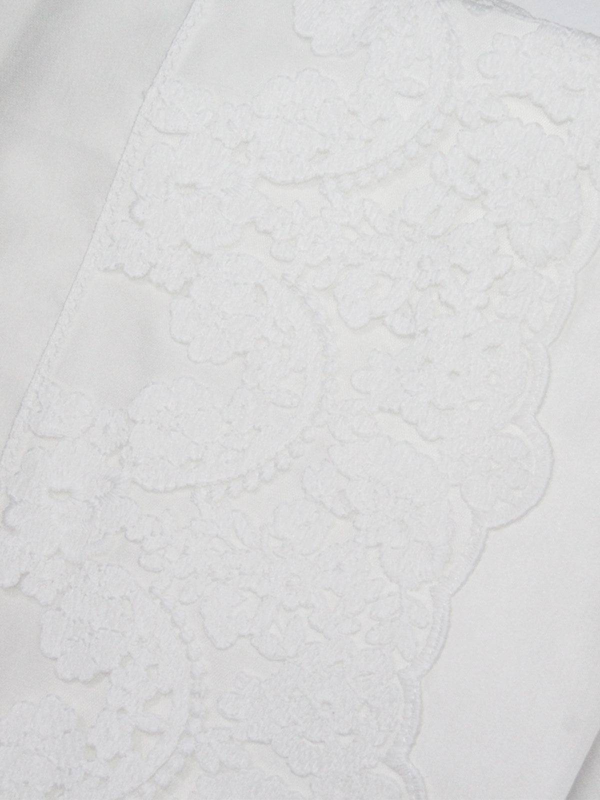 Tovaglia con pizzo Biancheria CRISTAL TOVX12 Agostini - evabiancheria