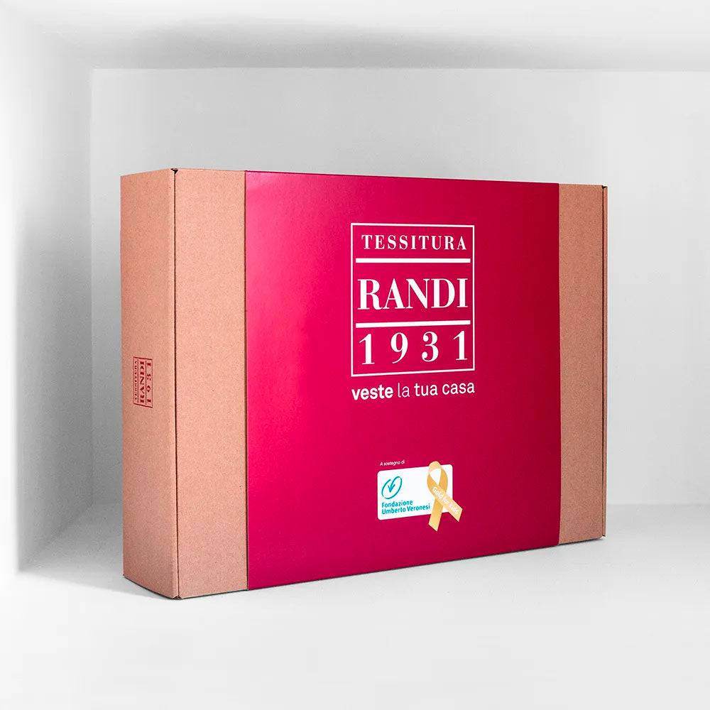 Tovaglia stampata natalizia Biancheria Favola tov Tessitura Randi - evabiancheria