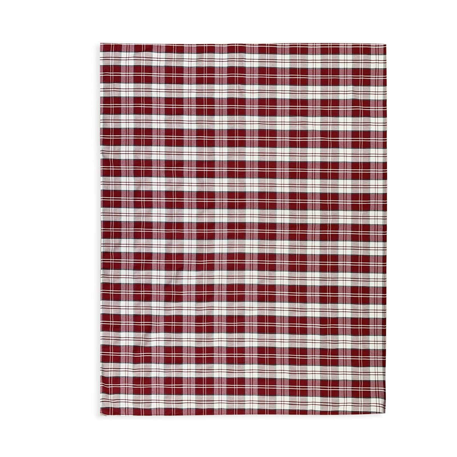 Tovaglia stampata natalizia Biancheria Tutti Insieme Servizio TOV Maestri Cotonieri - evabiancheria