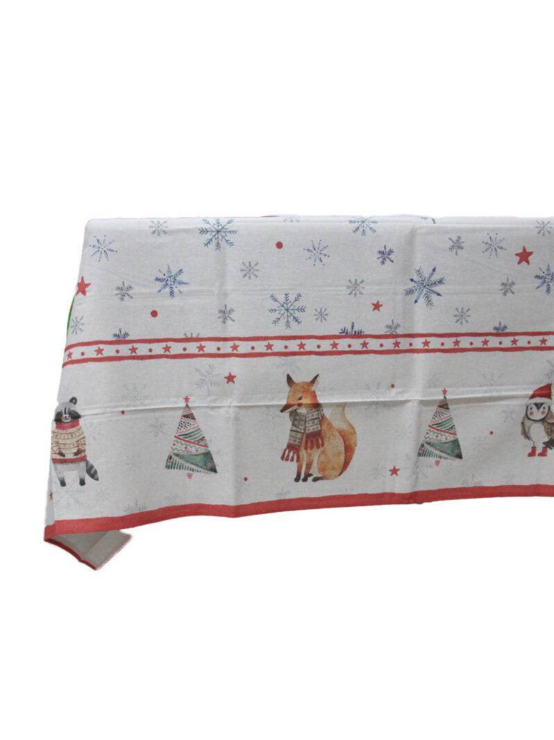 Tovaglia stampata natalizia Tavola KT1353 0101 X6 Mae - evabiancheria
