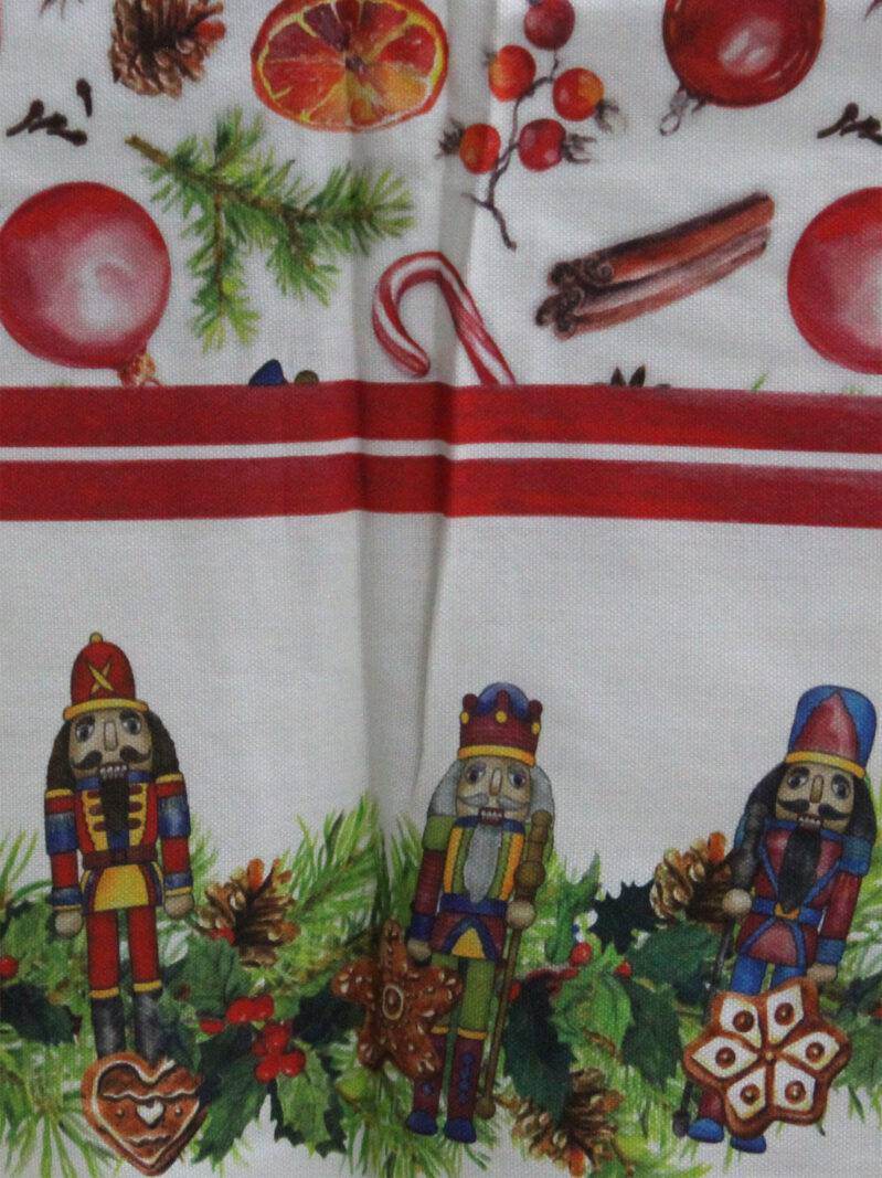 Tovaglia stampata natalizia Unisex TOV TCB V551 Cotton Color - evabiancheria