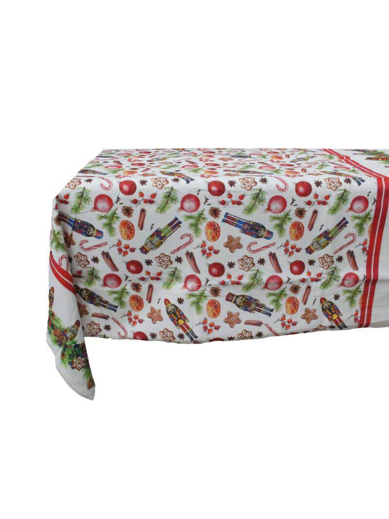 Tovaglia stampata natalizia Unisex TOV TCB V551 Cotton Color - evabiancheria