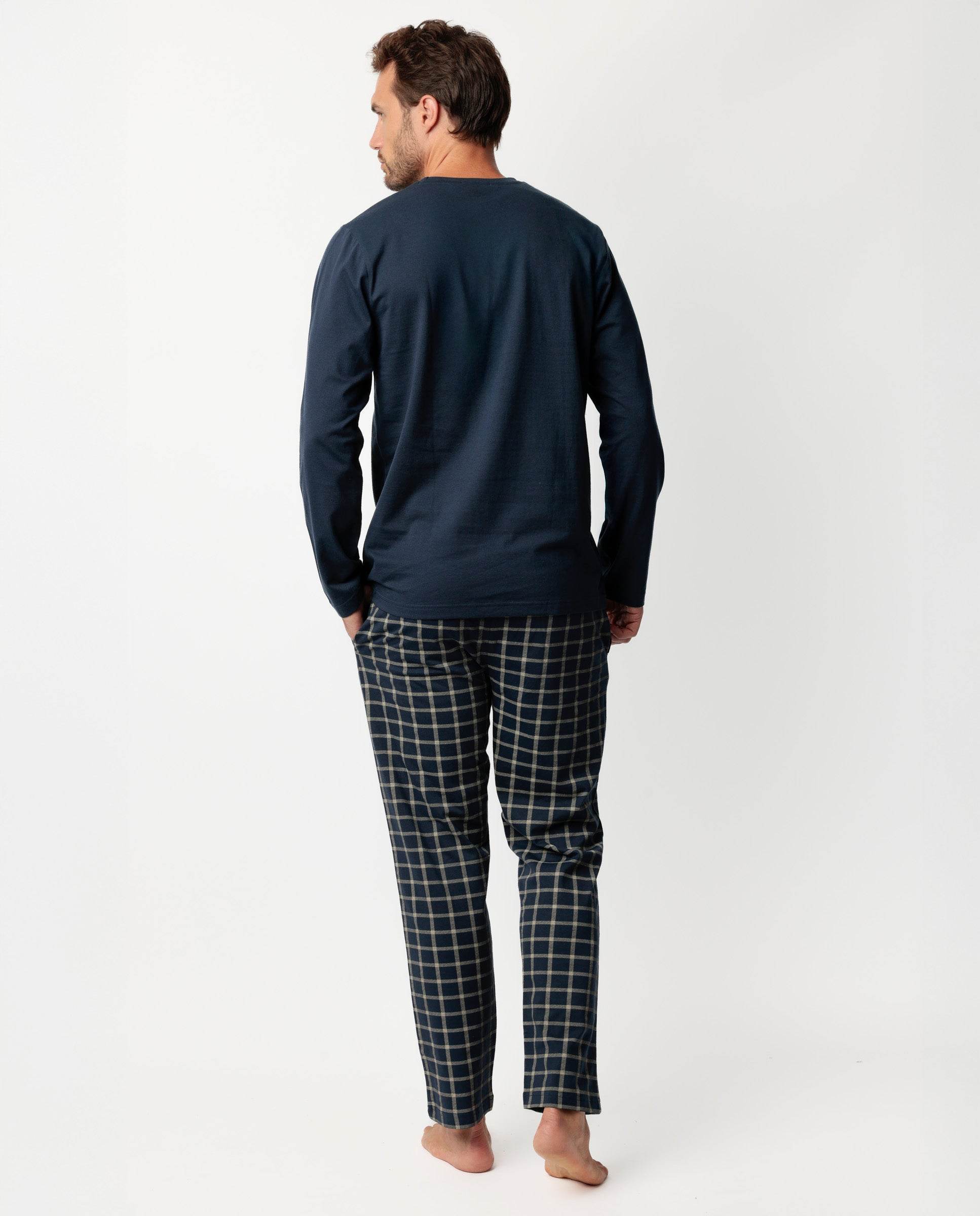 Pigiama Giro collo Uomo 62519 Admas - evabiancheria