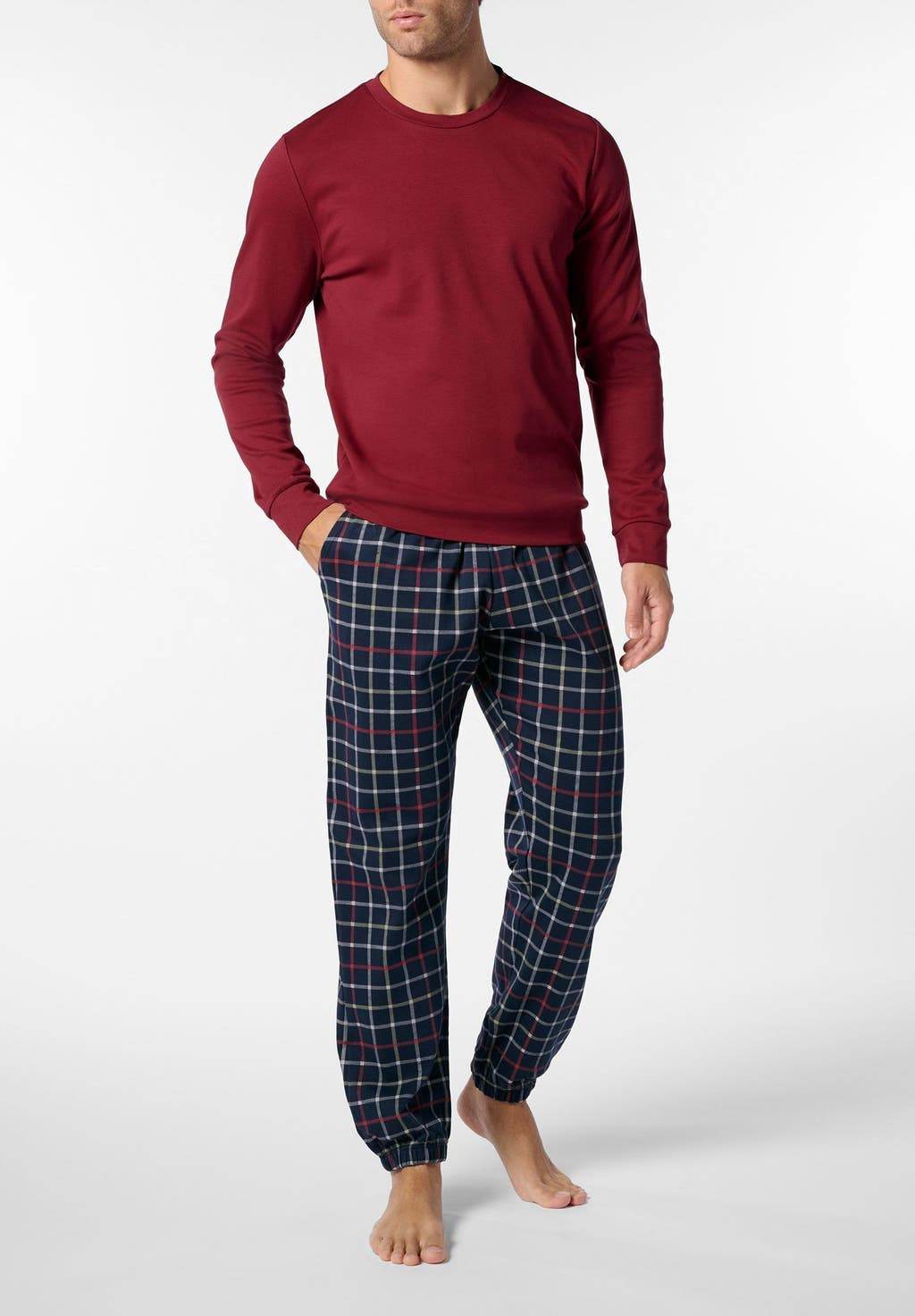 Pigiama Giro collo Uomo VPRT93207 Perofil - evabiancheria