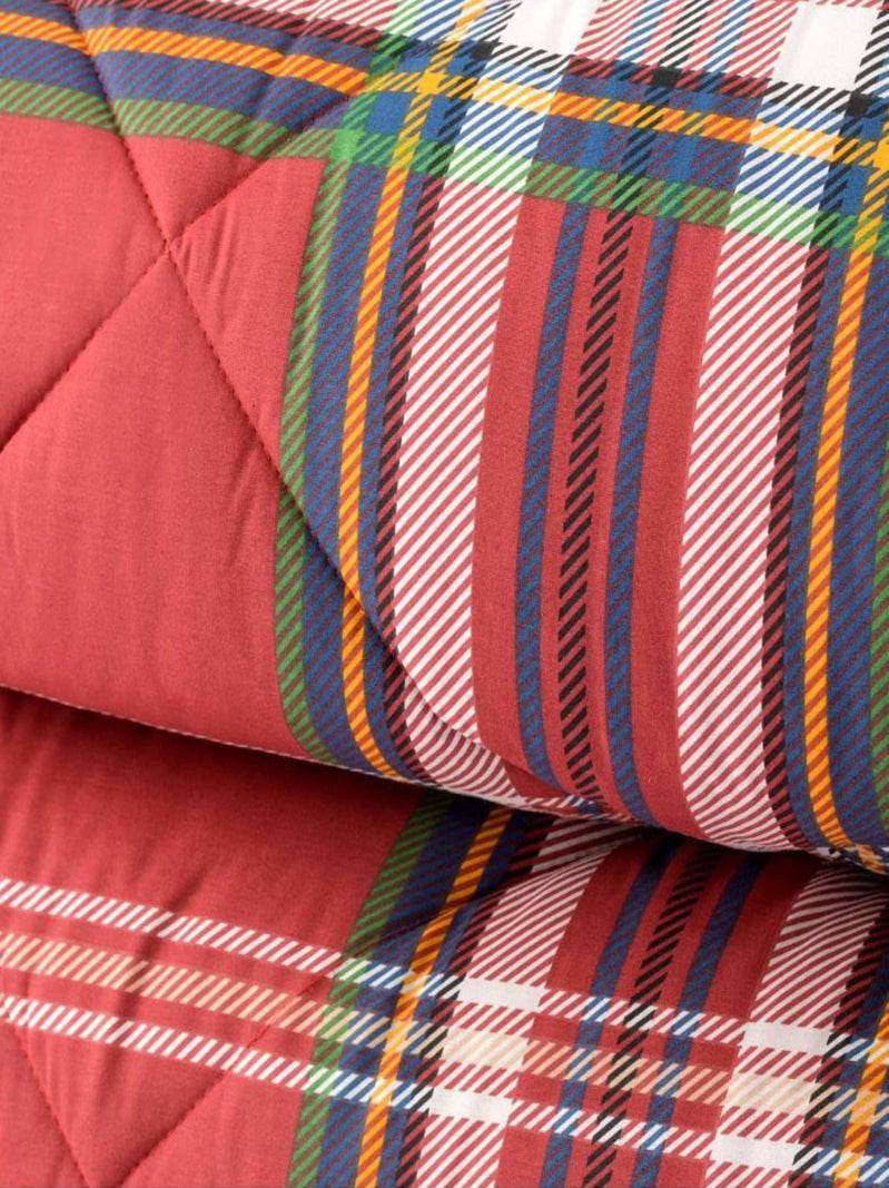 Trapunta Stampato Letto SCOTTISH TRAP Riviera - evabiancheria