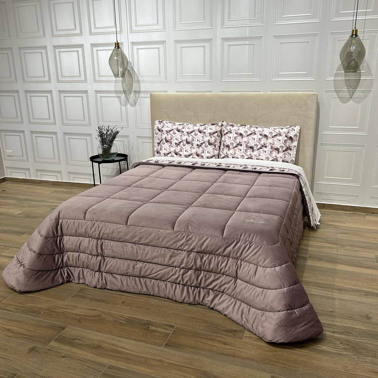 Trapunta Tinta Unita Biancheria Velluto Trap LL2185 Liu Jo Home - evabiancheria