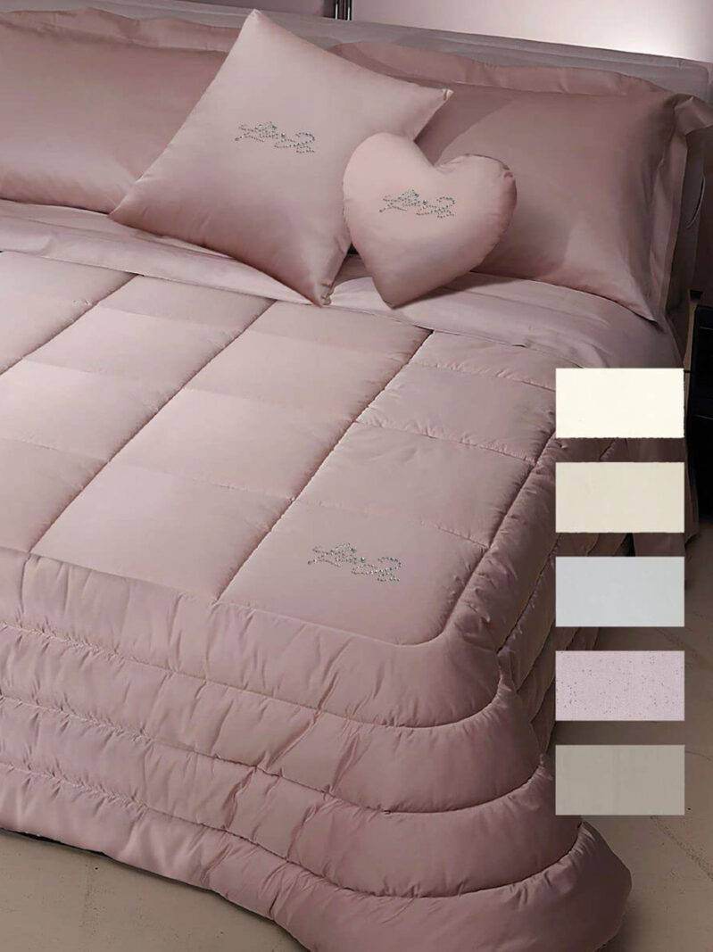 Trapunta Tinta Unita Biancheria LUCE TRAP Liu Jo Home - evabiancheria