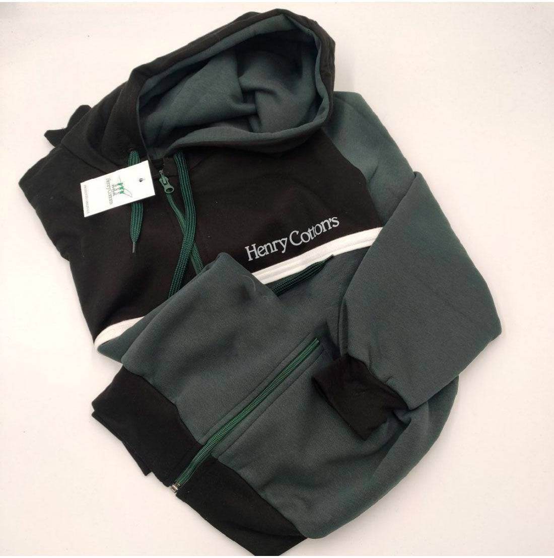 Tuta con cappuccio Uomo HC356 Henry Cotton's - evabiancheria