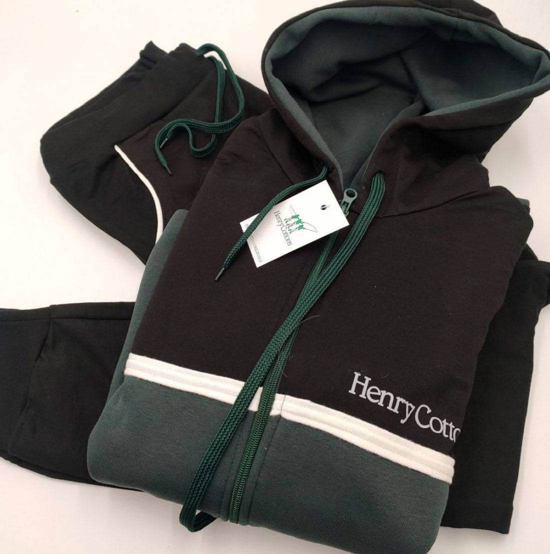 Tuta con cappuccio Uomo HC356 Henry Cotton's - evabiancheria