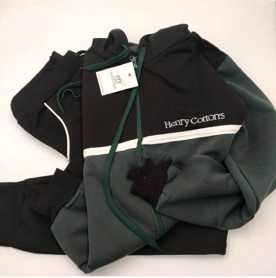 Tuta con cappuccio Uomo HC356 Henry Cotton's - evabiancheria