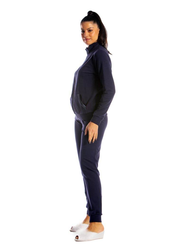 Tuta con zip Donna I21333 3AP Prima Rosa - evabiancheria