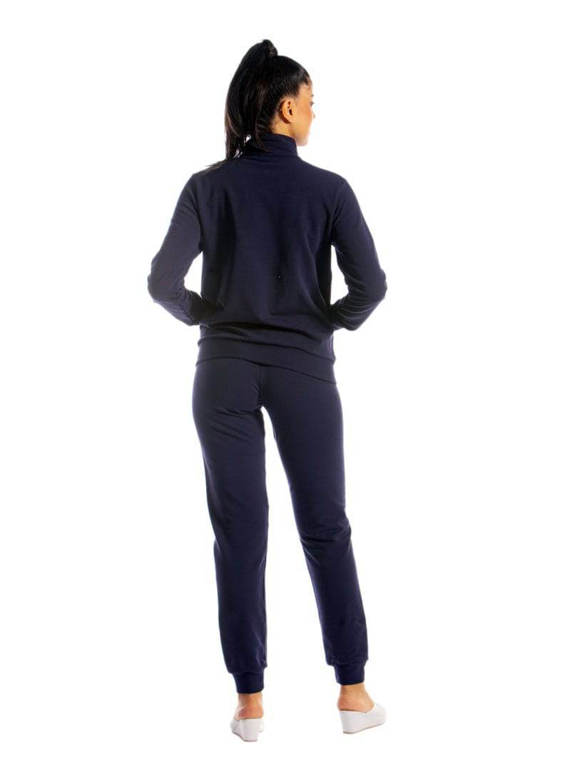 Tuta con zip Donna I21333 3AP Prima Rosa - evabiancheria