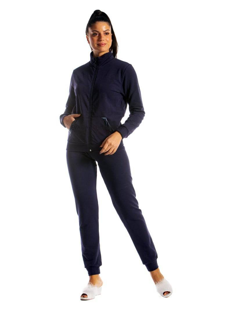 Tuta con zip Donna I21333 3AP Prima Rosa - evabiancheria