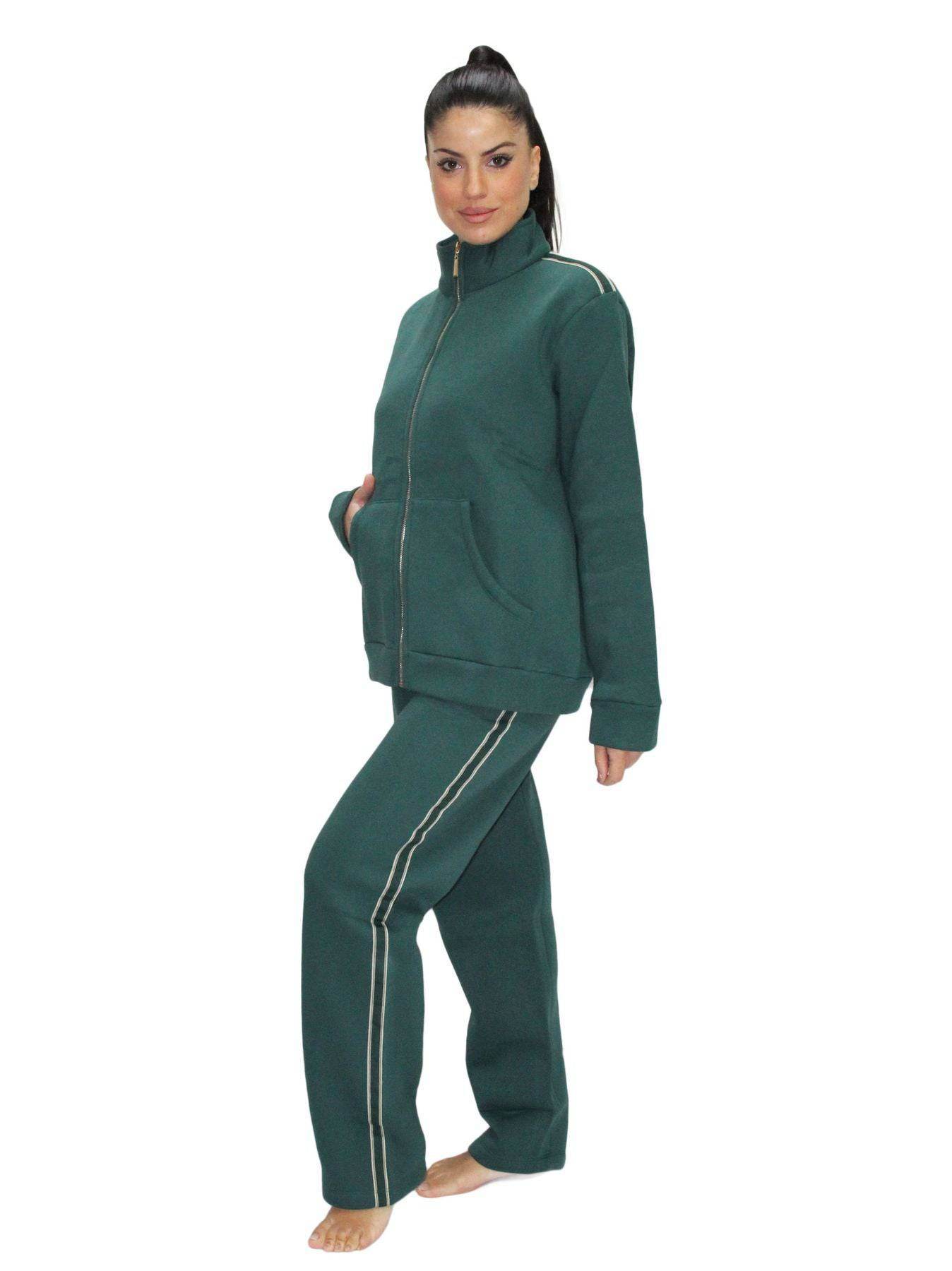 Tuta con zip Donna I2363 Fida - evabiancheria