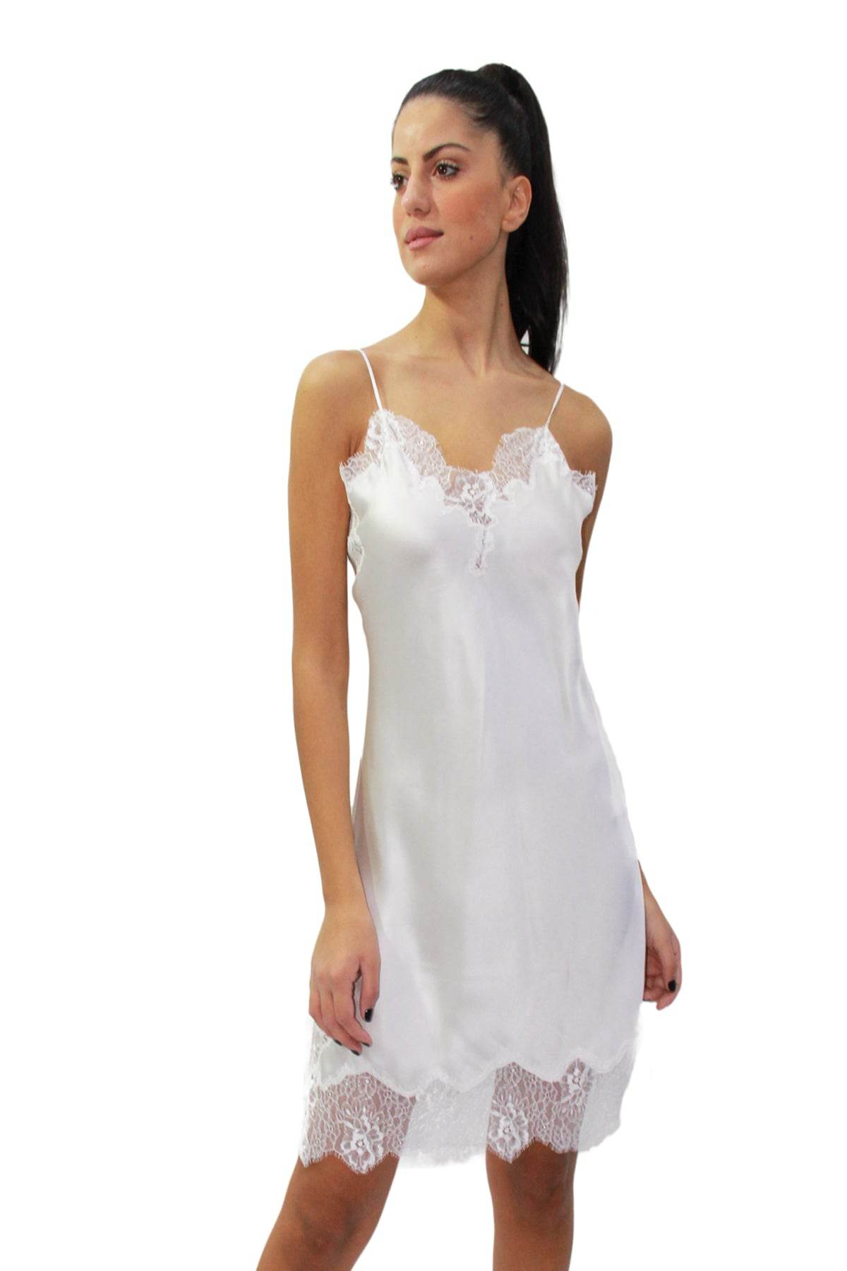 Parigina corta Donna VLST60512 Luna di Seta - evabiancheria