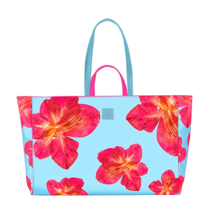 Borsa Mare Grande Donna 22343 Flower Explosion Emanuela Biffoli - evabiancheria