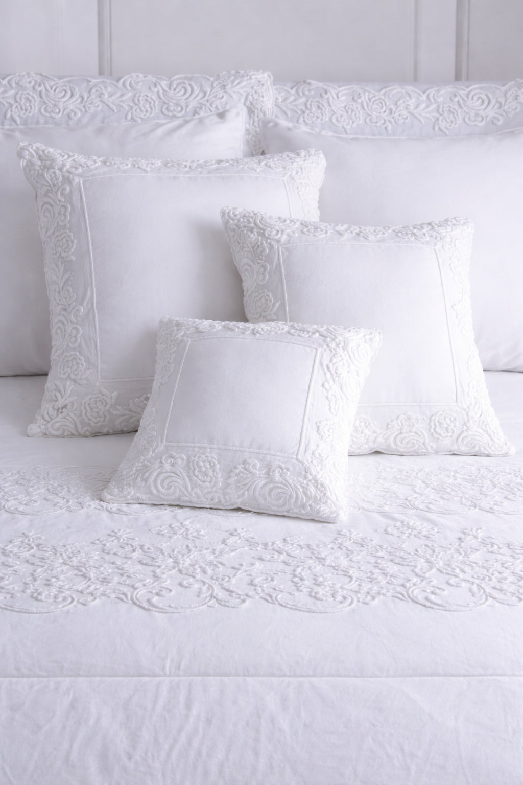 Copriletto + 2 cuscini Biancheria Dune Merville Cpr+Cusc Mastro Raphael