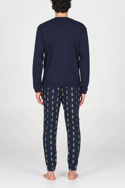 Pigiama Serafino Uomo Nizza JAL415 Julipet - evabiancheria