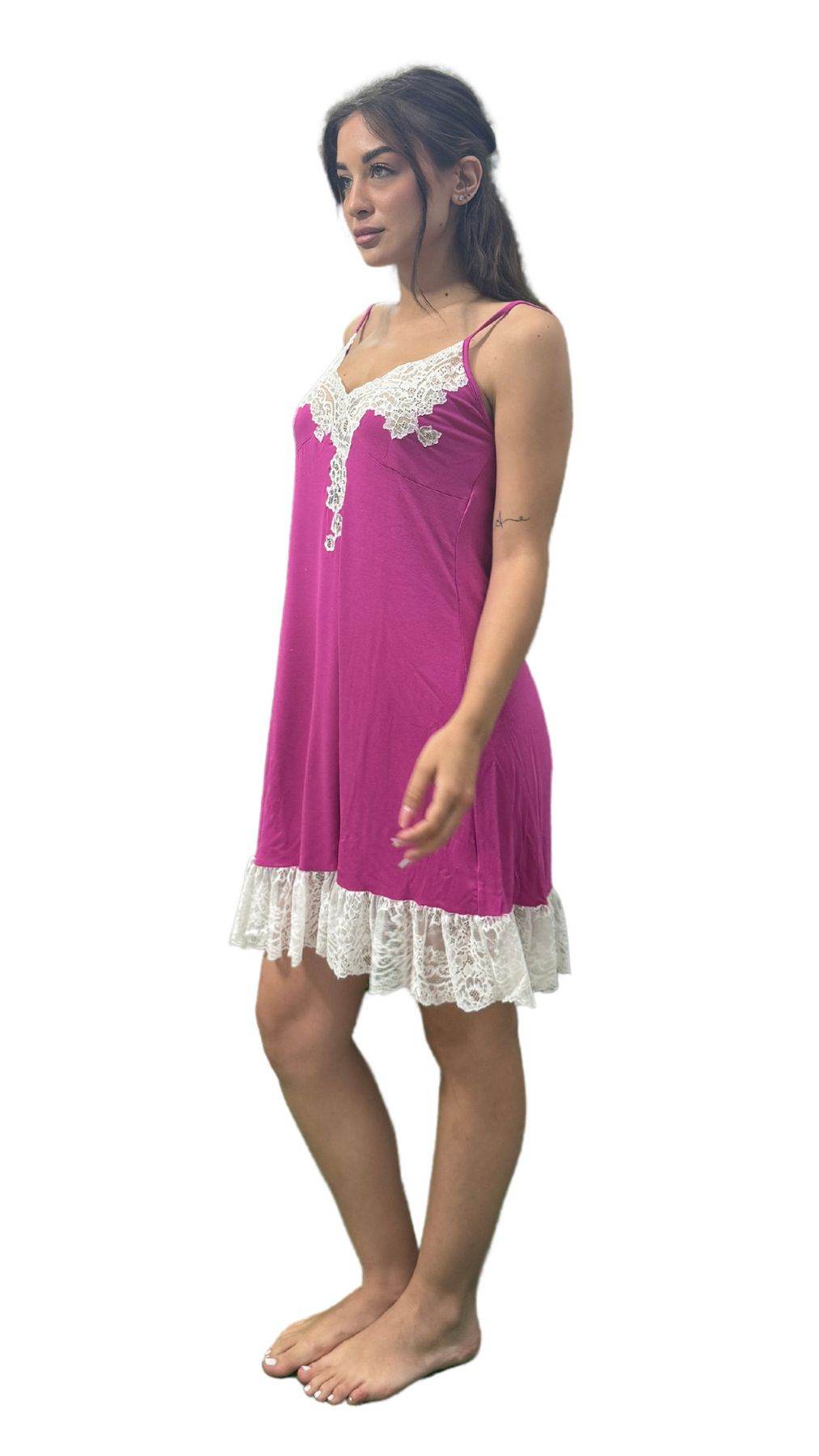 Camicia Bretellina Donna 6475 Clara Rossi Firenze - evabiancheria