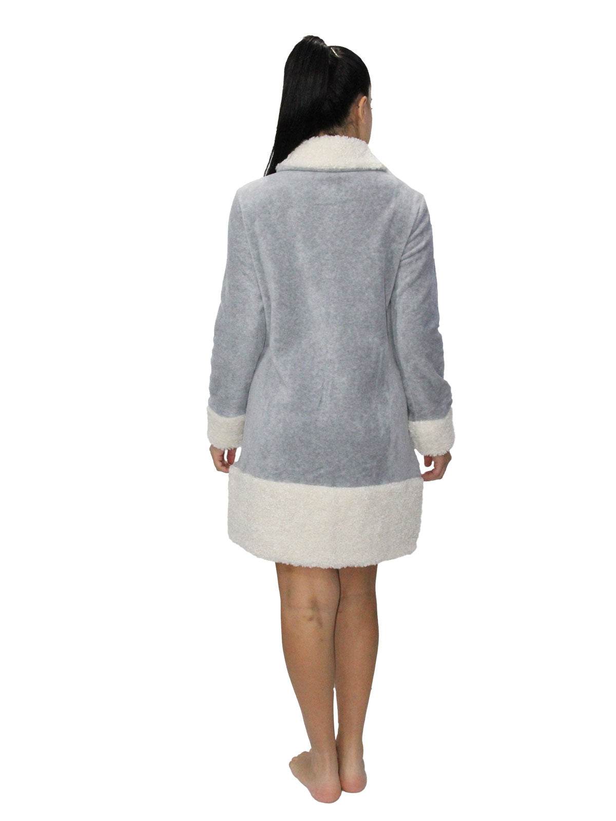 Vestaglia con bottoni Donna 6V83056 Maryplaid - evabiancheria