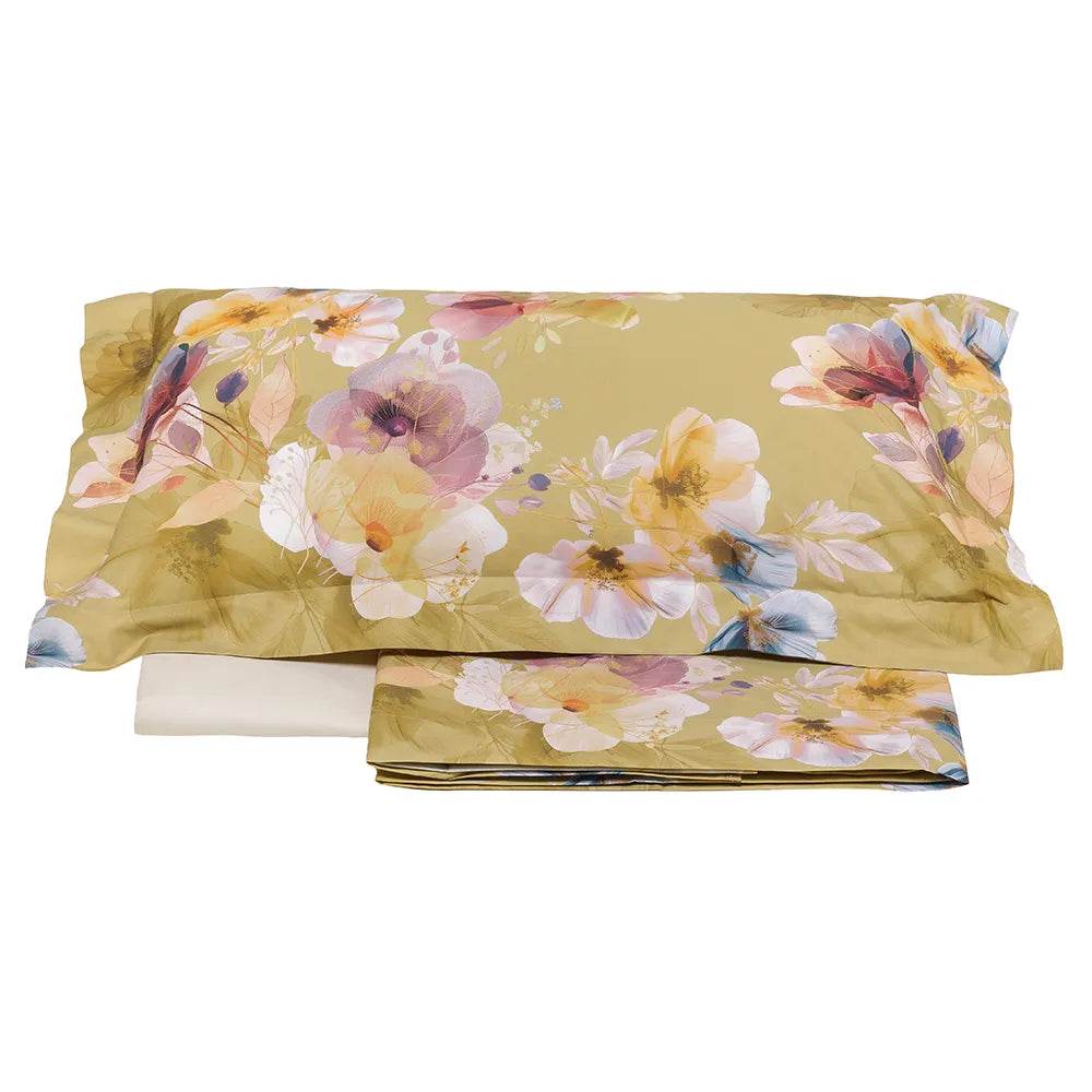 Lenzuola Stampato Biancheria Yumi Cpl Tessitura Randi - evabiancheria