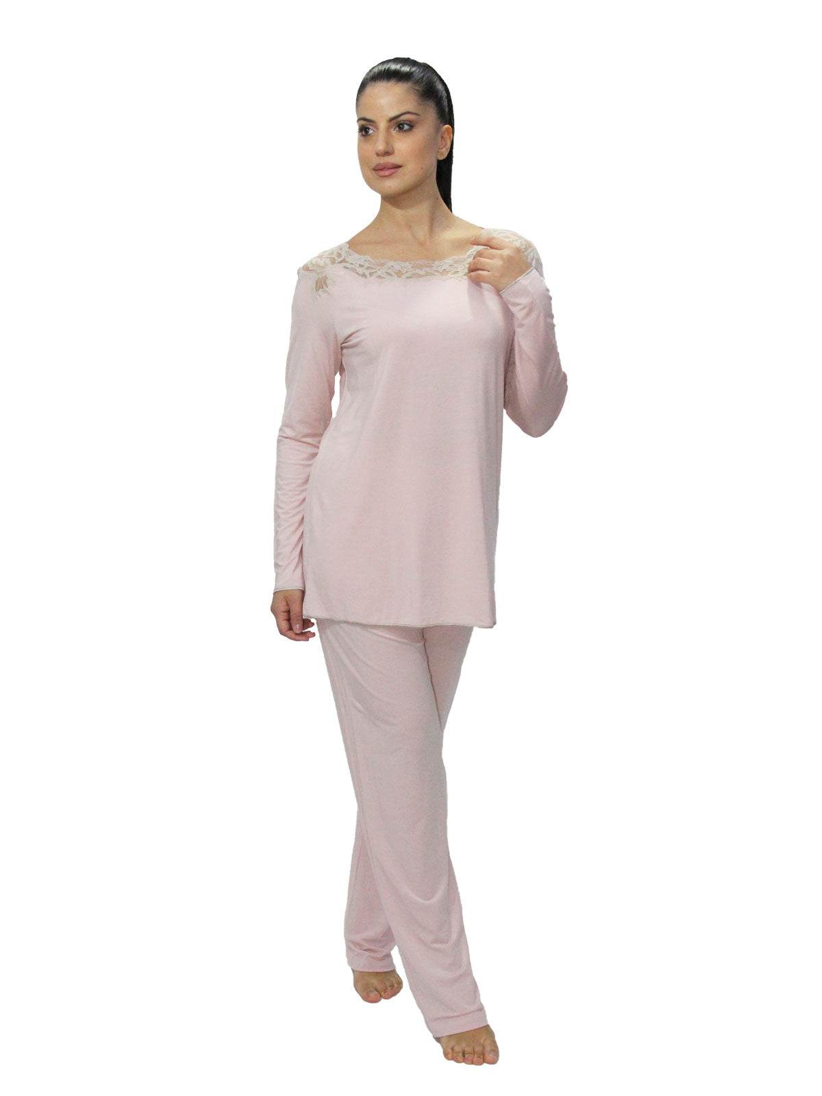 Pigiama Giro collo Donna Grenoble Paladini - evabiancheria