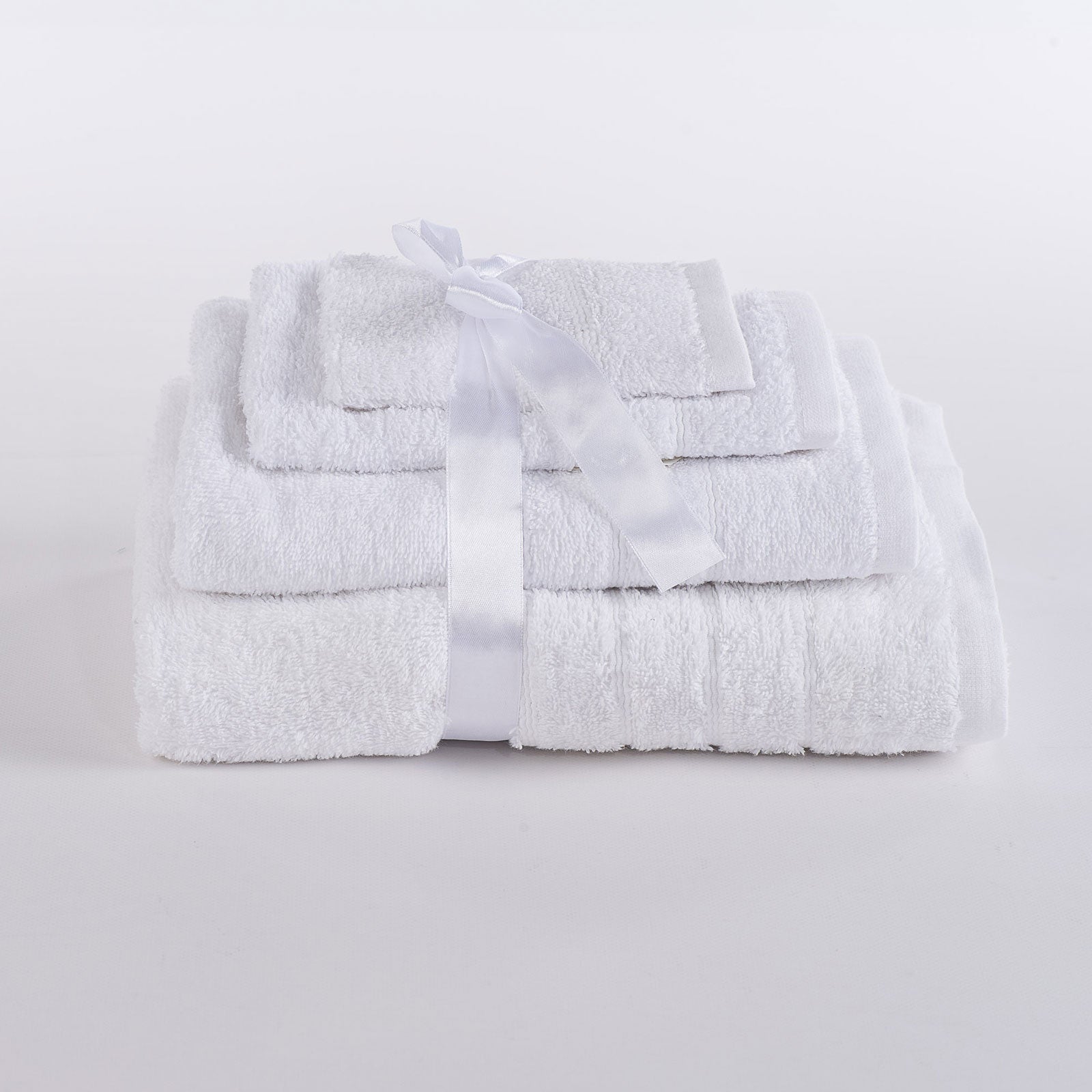 Completo bagno 4 pezzi Biancheria Welness Set 4pz Mae
