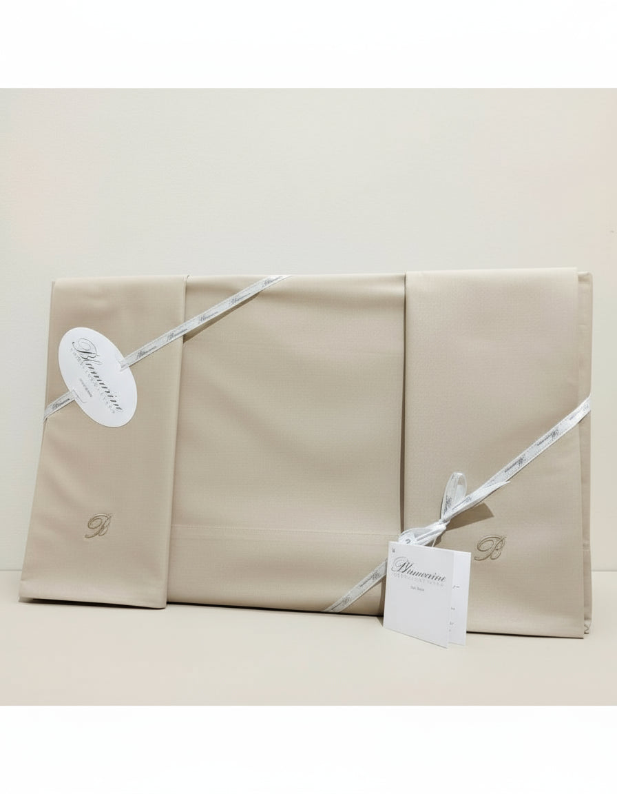 Lenzuola Tinta Unita Biancheria Stile Blu cpl Blumarine Home