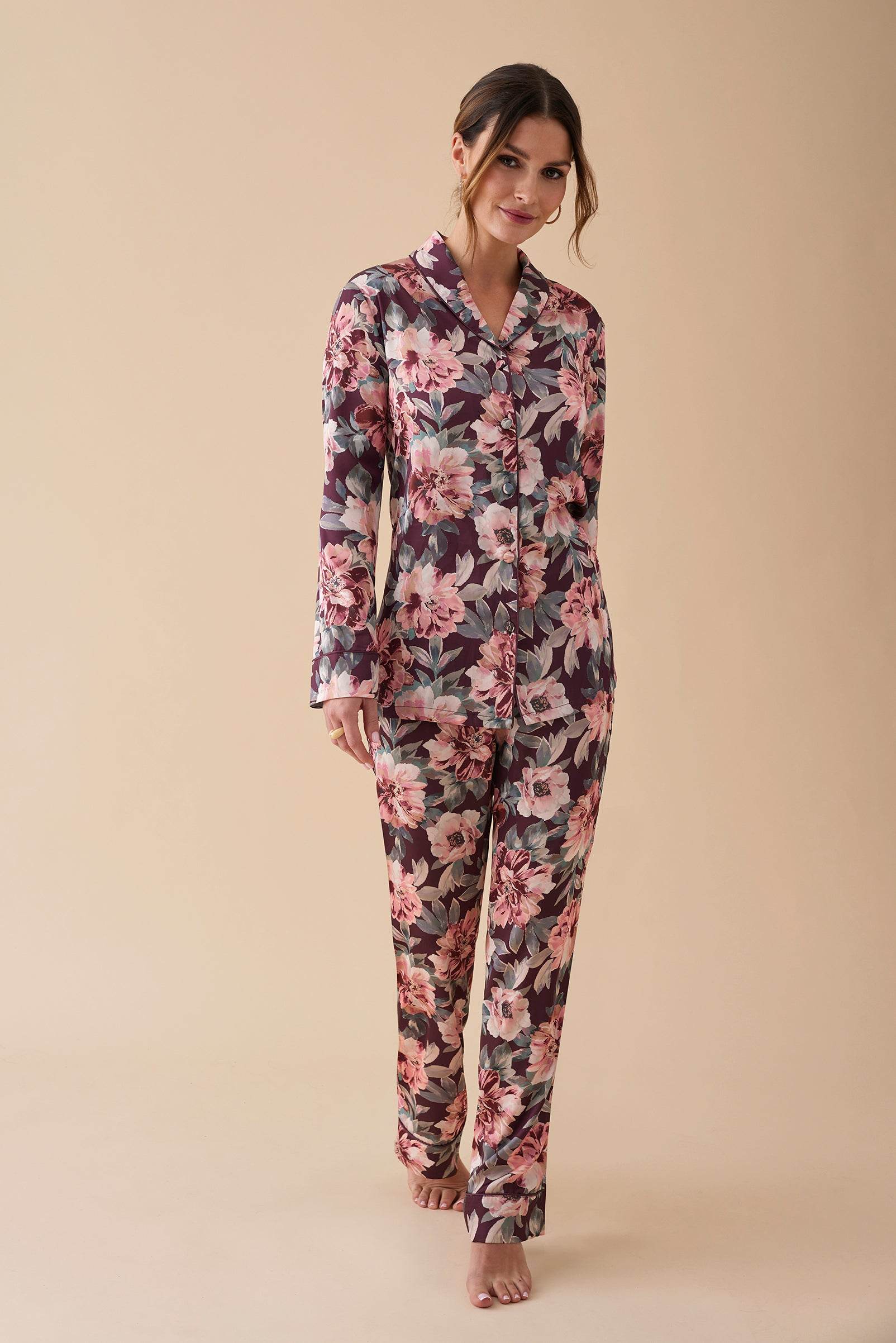 Pigiama Aperto Donna LN6652 Promise - evabiancheria