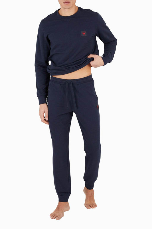 Pigiama Giro collo Uomo 4F595 111943 Emporio Armani - evabiancheria